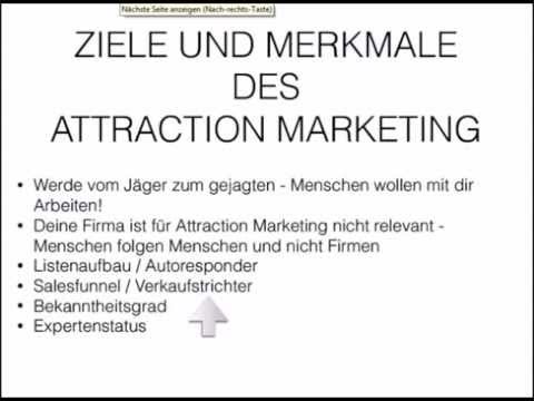 Attraction Marketing Training