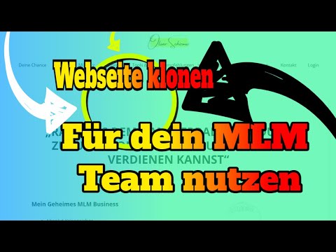 Webseite klonen - Mit Builderall Mirror Seiten erstellen und für dein MLM Team nutzen