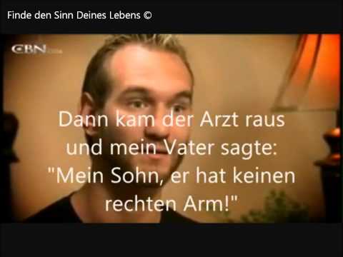 Nick Vujicic DEUTSCH - Finde den SINN DEINES LEBENS - Gott Glaube