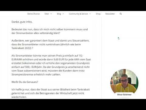 FAQ Strompreisbremse - Muss ich mich selbst darum kümmern um die Entlastung zu erhalten?