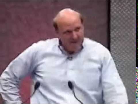 Steve Ballmer / Die geilste Eröffnung einer Rede