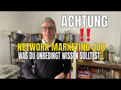 Network Marketing Job - was du vor dem Start beachten musst❗