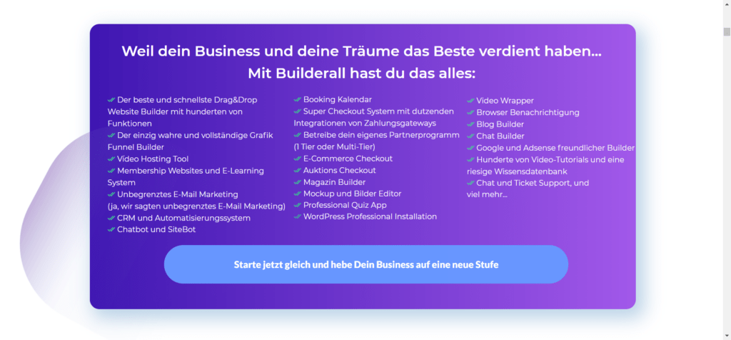 Builderall Tool Überblick