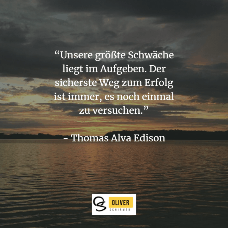 zitate Thomas Alva Edison