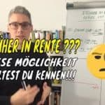 früher in rente