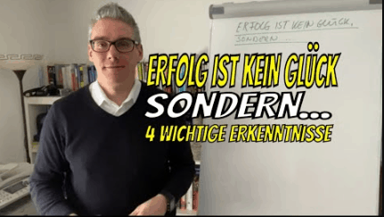 erfolg ist kein glück