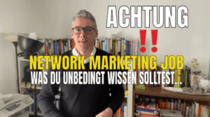 network marketing job