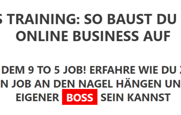 RAUS AUS DEM 9 TO 5 JOB! ERFAHRE WIE DU ZUKÜNFTIG DEINEN JOB AN DEN NAGEL HÄNGEN UND DEIN EIGENER BOSS SEIN KANNST