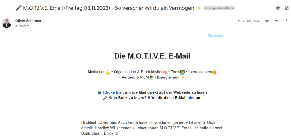 Was ist ein Newsletter