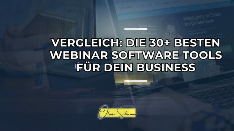 Vergleich Beste Webinar Software